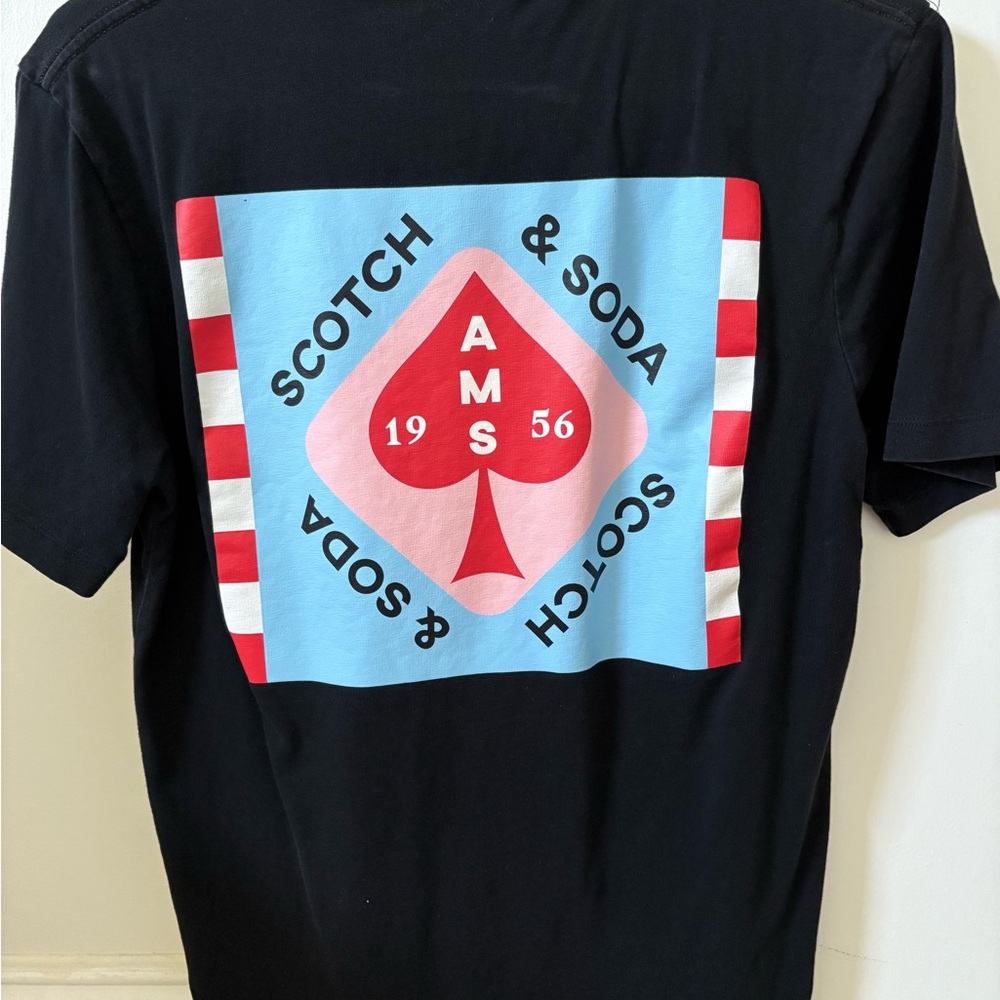 Scotch & Soda Graphic Tee – Size Medium